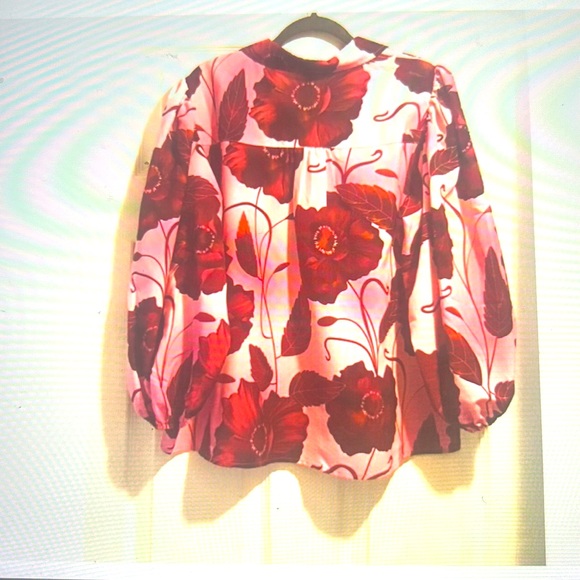 Women’s Blouse floral Size Large - Picture 4 of 4